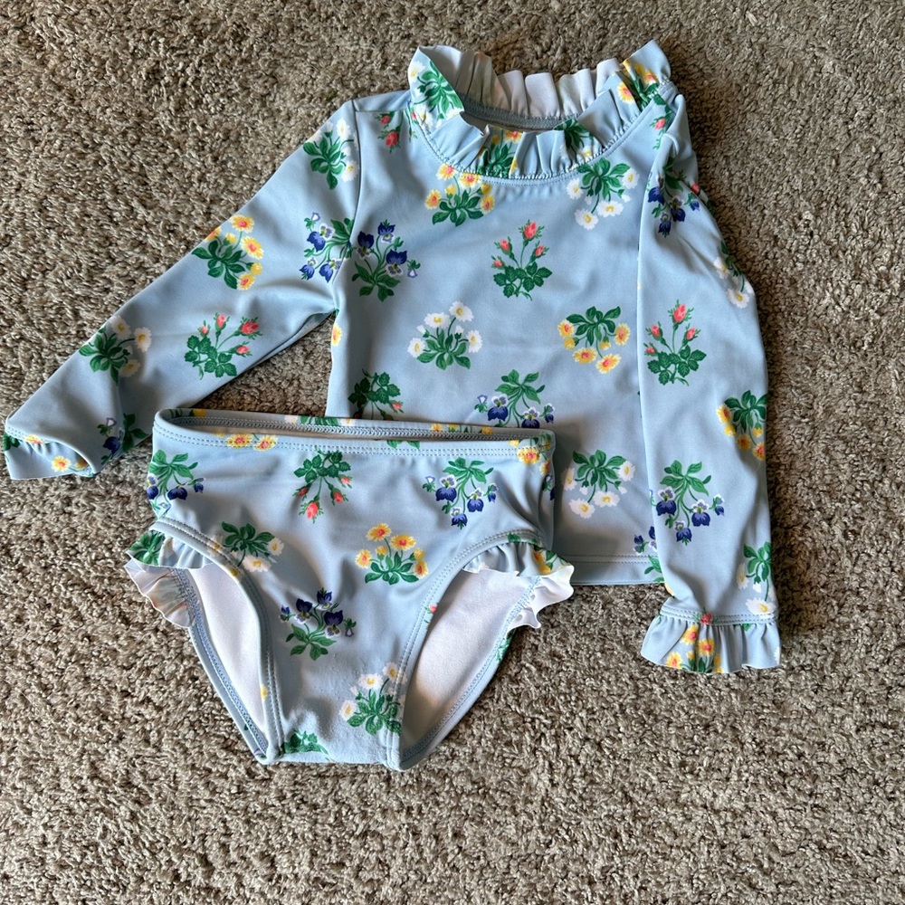 Janie & Jack 12-18 Month Girls Swimsuit